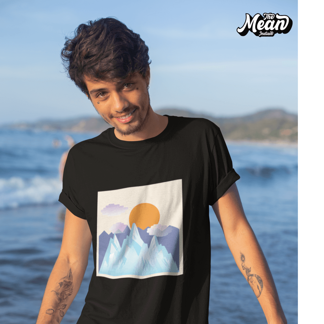Adventure Illustration T-Shirt - Boring Men's T-shirt The Mean Indian Store