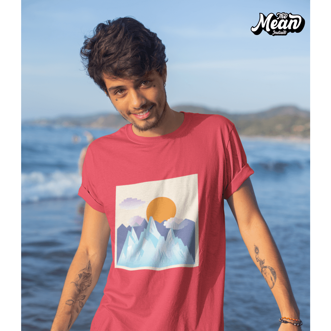 Adventure Illustration T-Shirt - Boring Men's T-shirt The Mean Indian Store