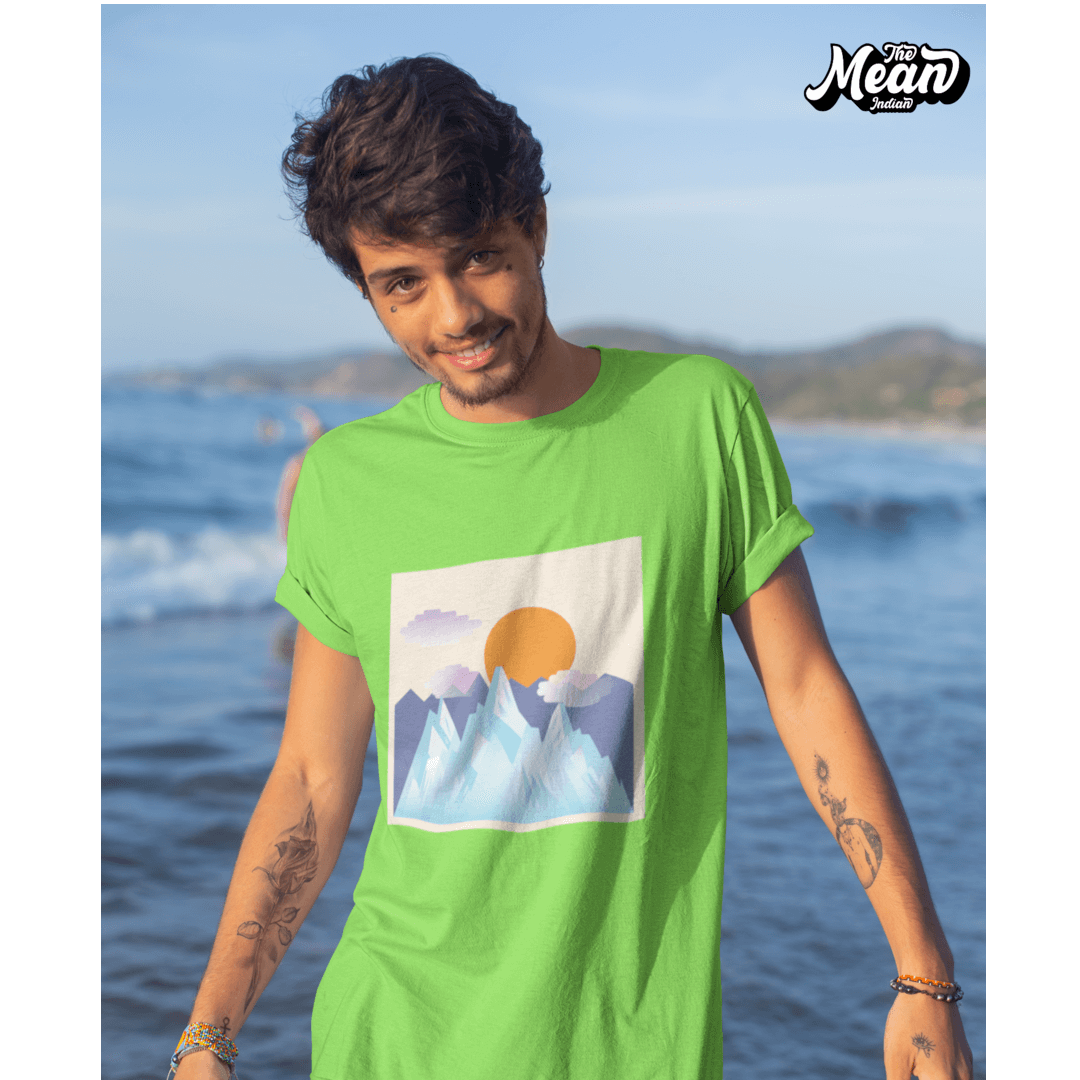Adventure Illustration T-Shirt - Boring Men's T-shirt The Mean Indian Store