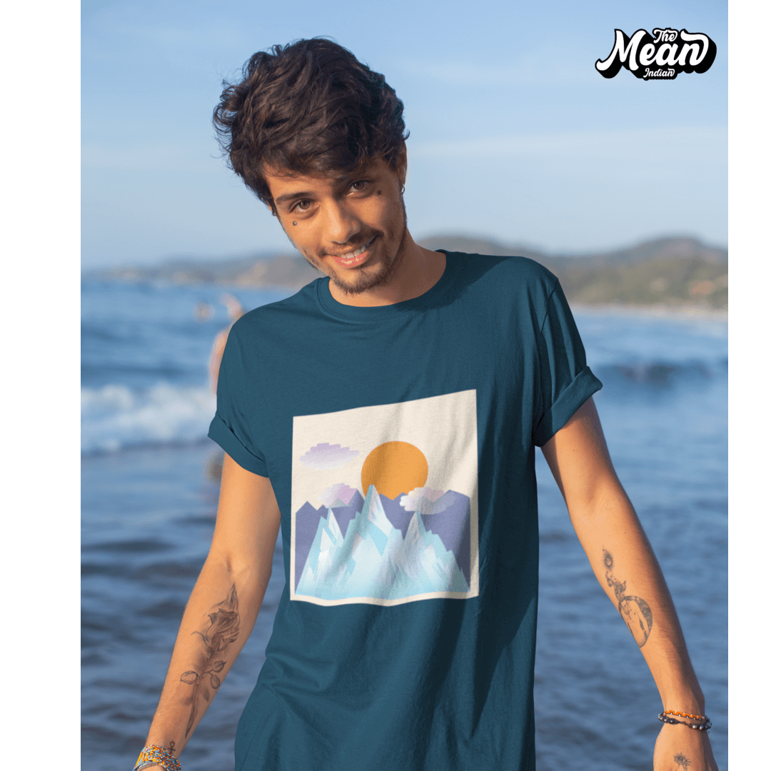 Adventure Illustration T-Shirt - Boring Men's T-shirt The Mean Indian Store