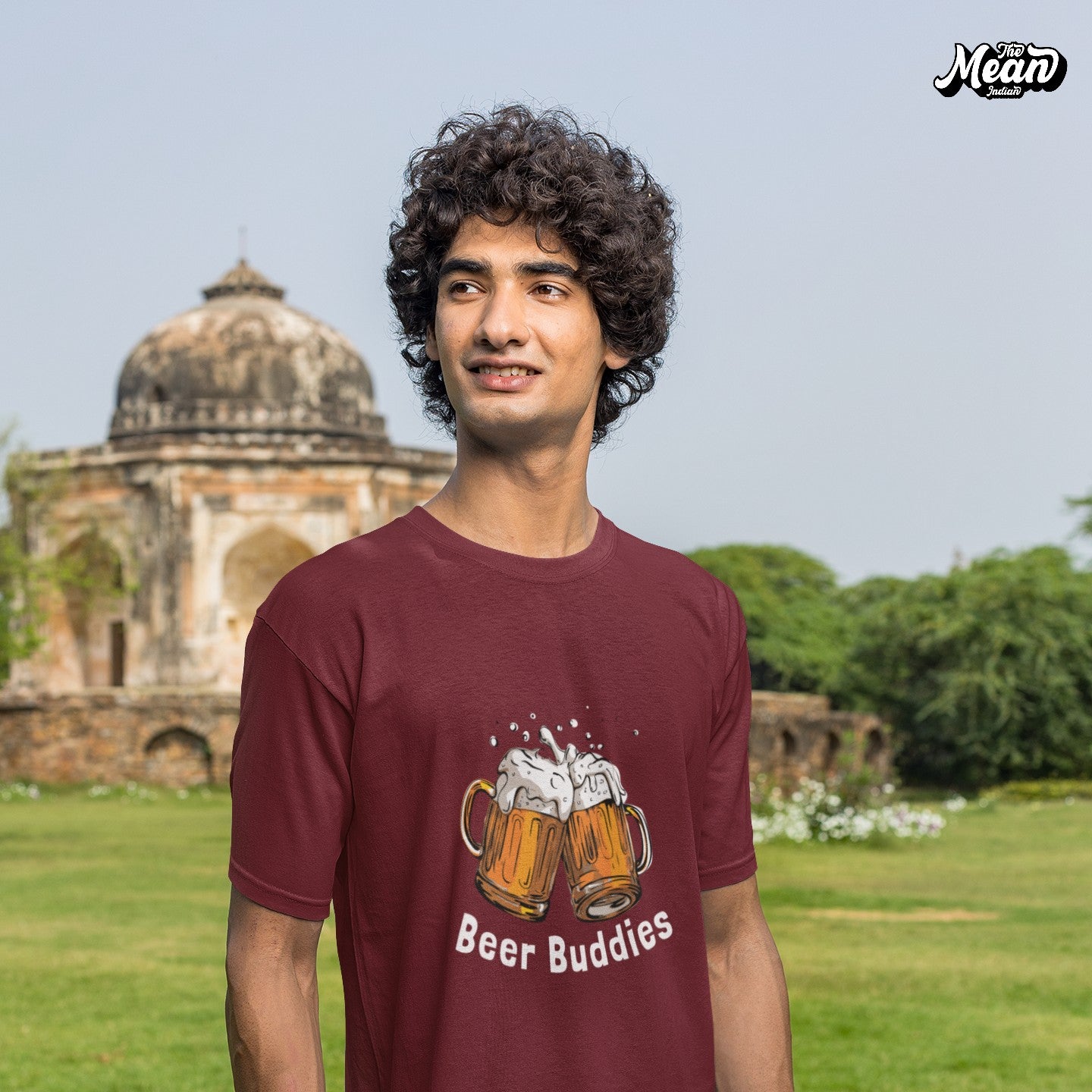 Beer Buddies - Boring Men's T-shirt The Mean Indian Store