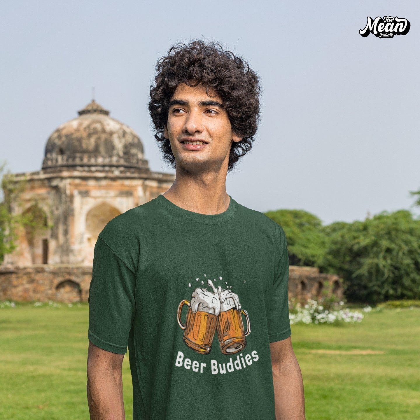Beer Buddies - Boring Men's T-shirt The Mean Indian Store