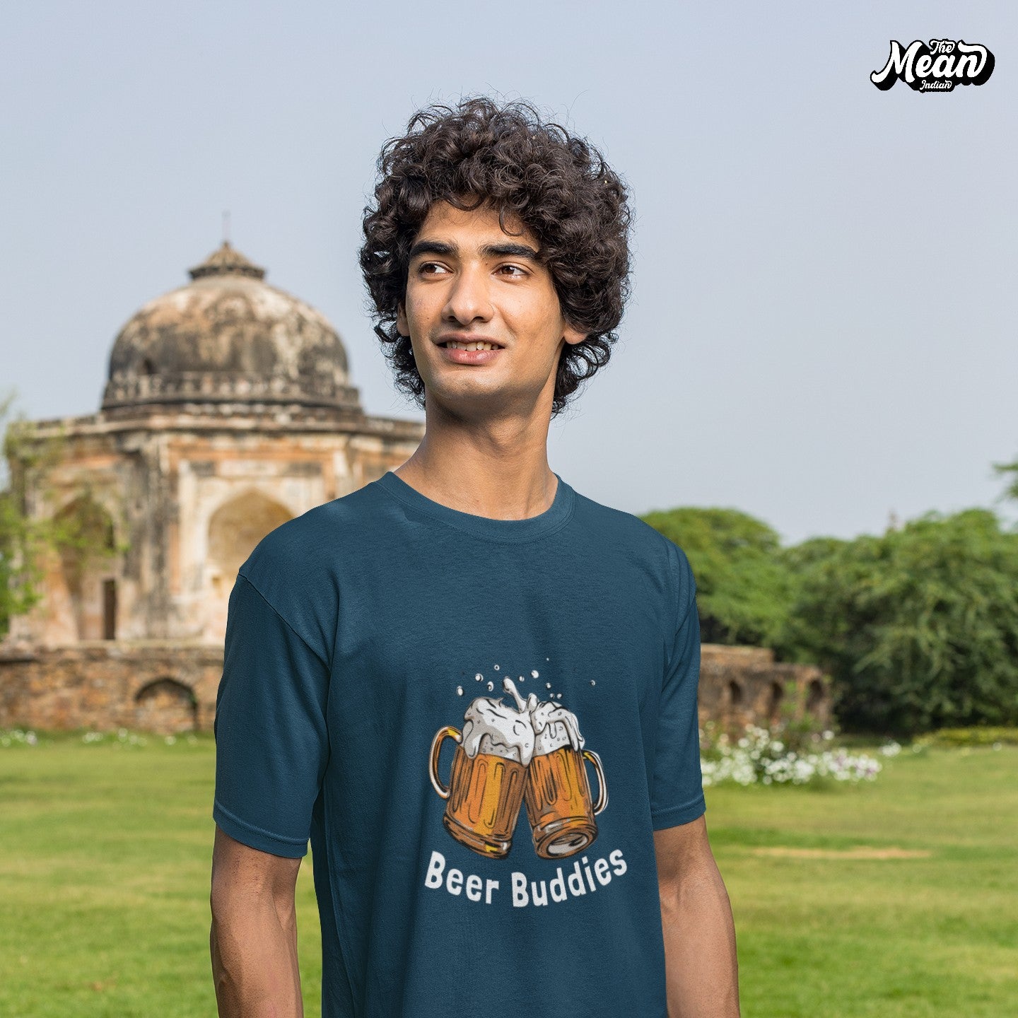 Beer Buddies - Boring Men's T-shirt The Mean Indian Store