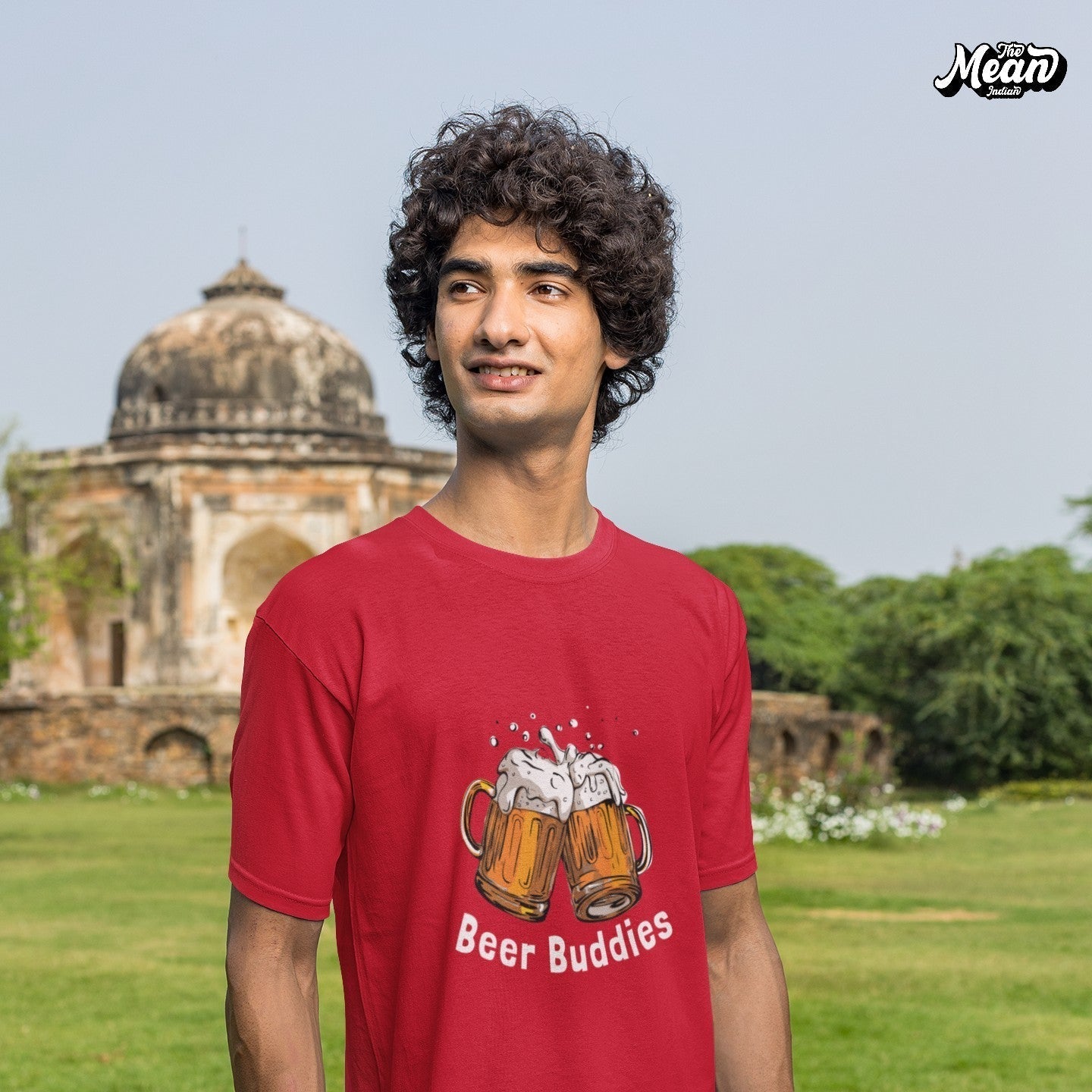 Beer Buddies - Boring Men's T-shirt The Mean Indian Store