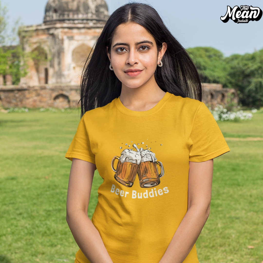 Beer Buddies - Boring Women's T-shirt The Mean Indian Store