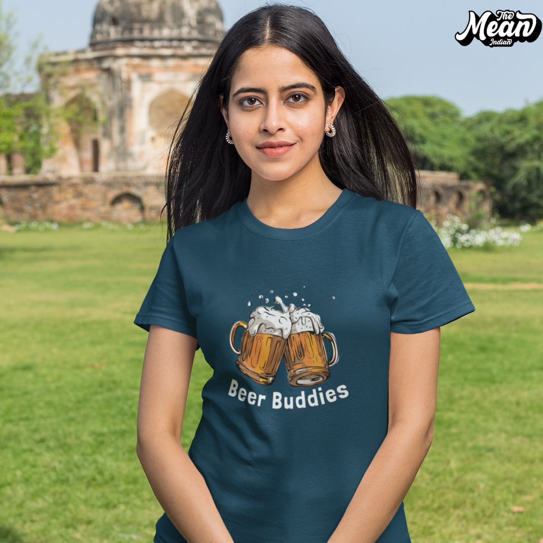Beer Buddies - Boring Women's T-shirt The Mean Indian Store