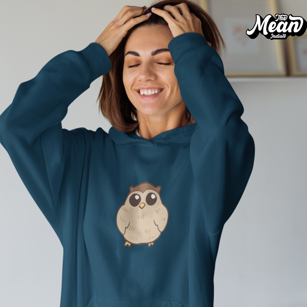 Cute Owl Women's Hoodie (Unisex) The Mean Indian Store