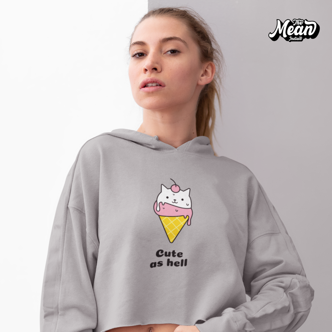 Cute crop deals hoodie