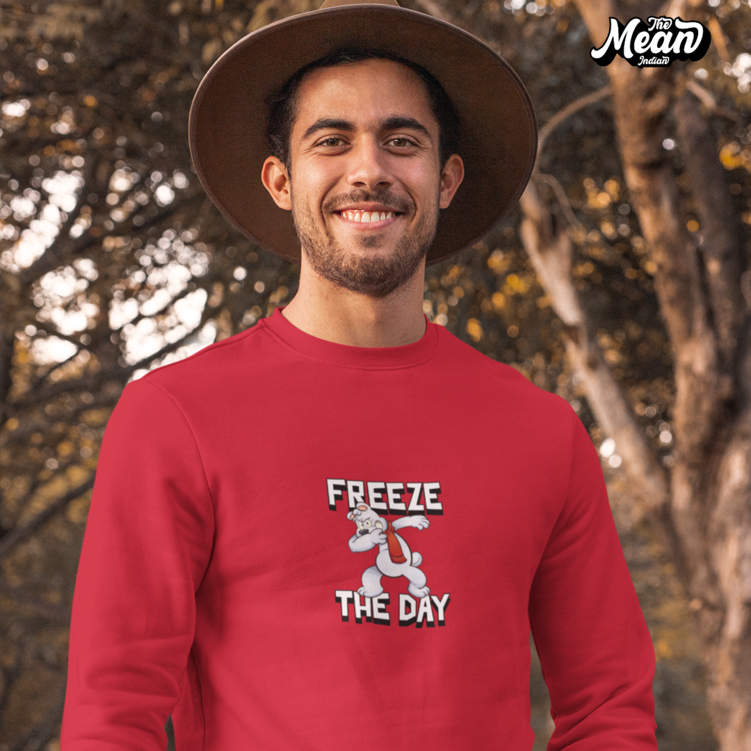 Freeze the day - Men's Sweatshirt The Mean Indian Store