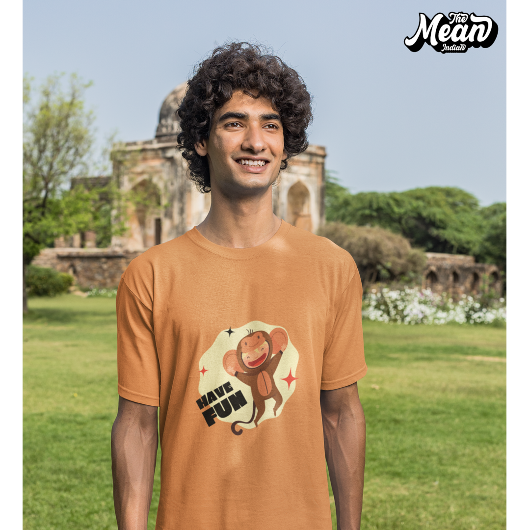 Have Fun Monkey - Boring Men's T-shirt The Mean Indian Store