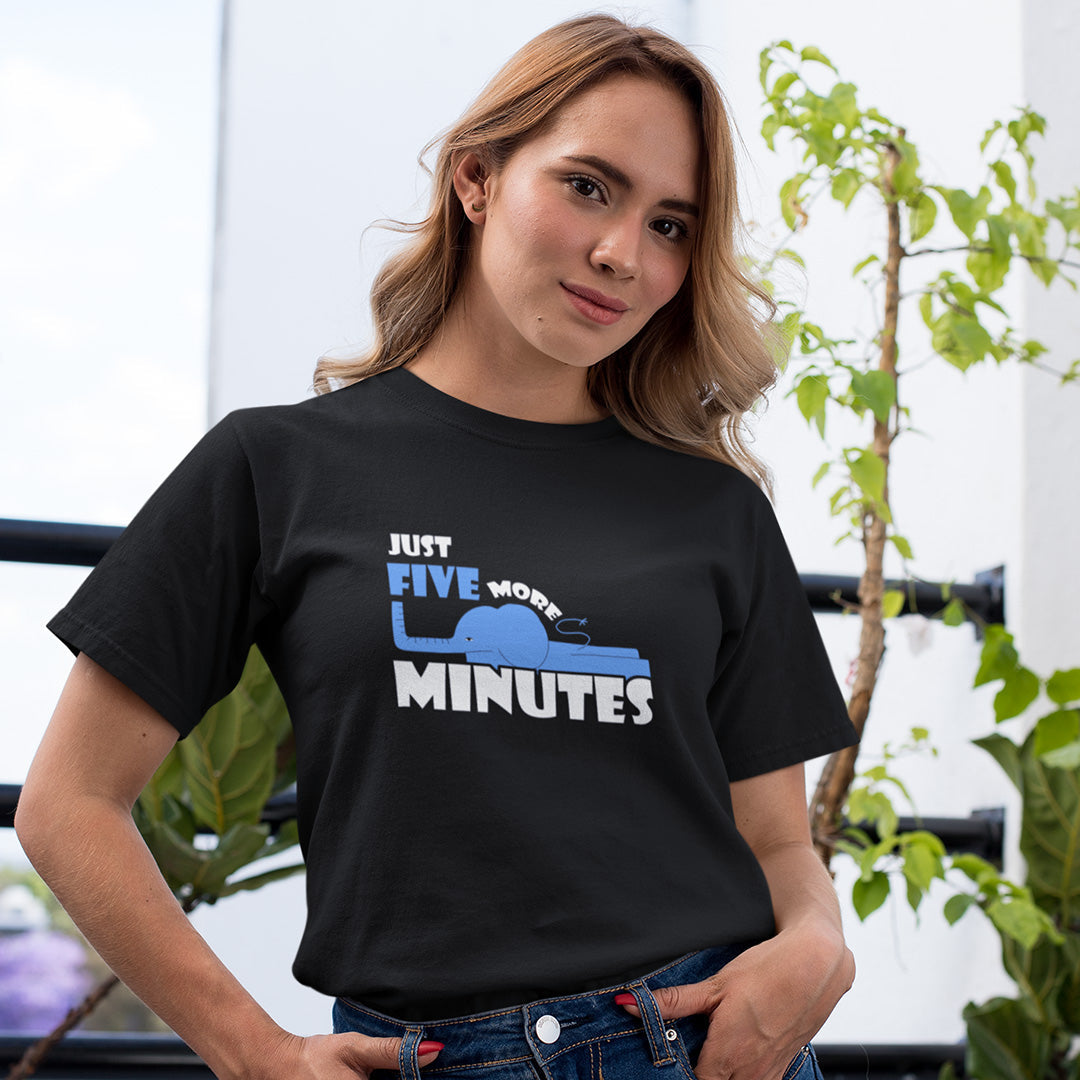 Just Five More Minutes - Women's T-shirt The Mean Indian Store