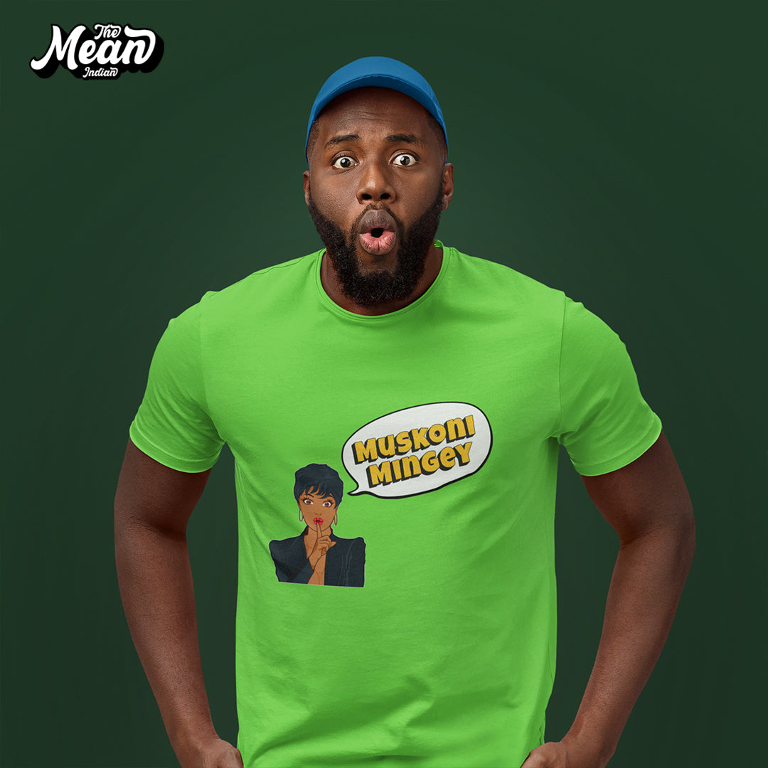 Muskoni Mingey - Men's Telugu T-shirt The Mean Indian Store