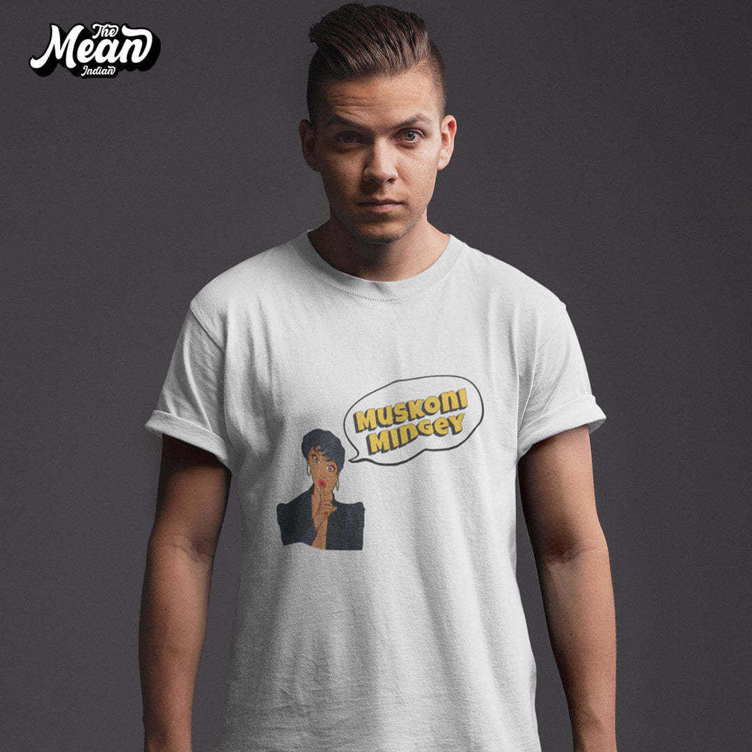 Muskoni Mingey - Men's Telugu T-shirt The Mean Indian Store