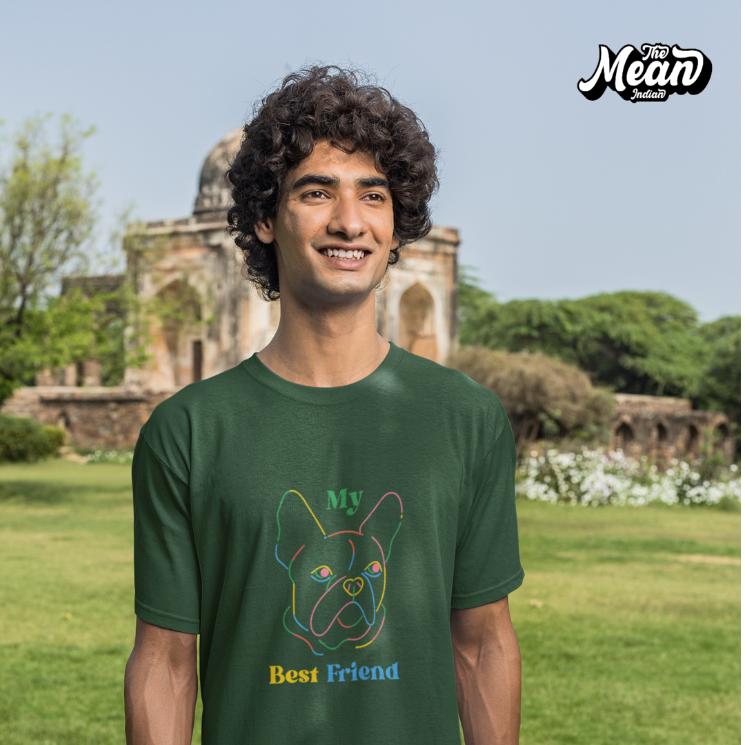 My Best Friend - Boring Men's T-shirt The Mean Indian Store