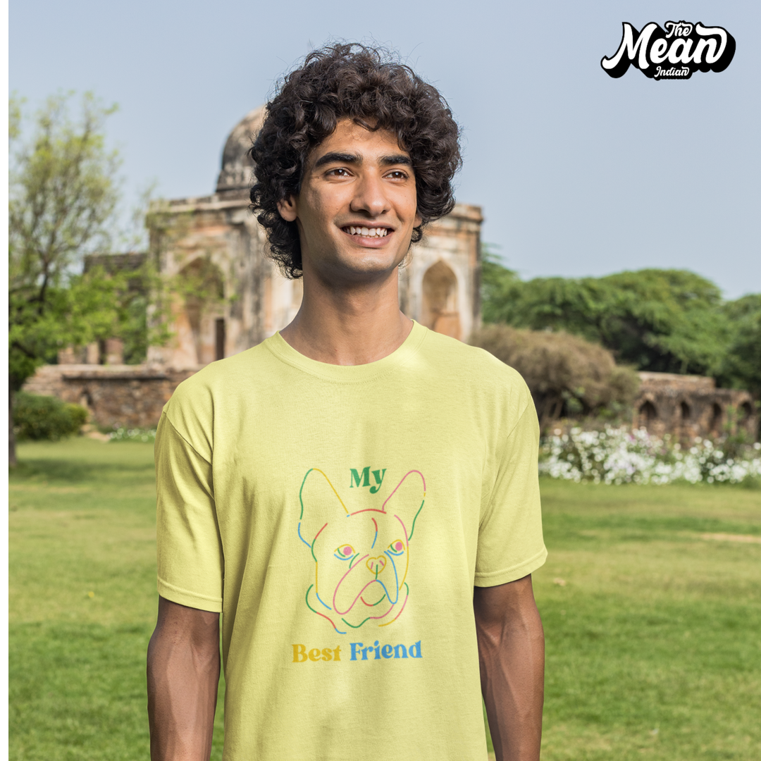 My Best Friend - Boring Men's T-shirt The Mean Indian Store