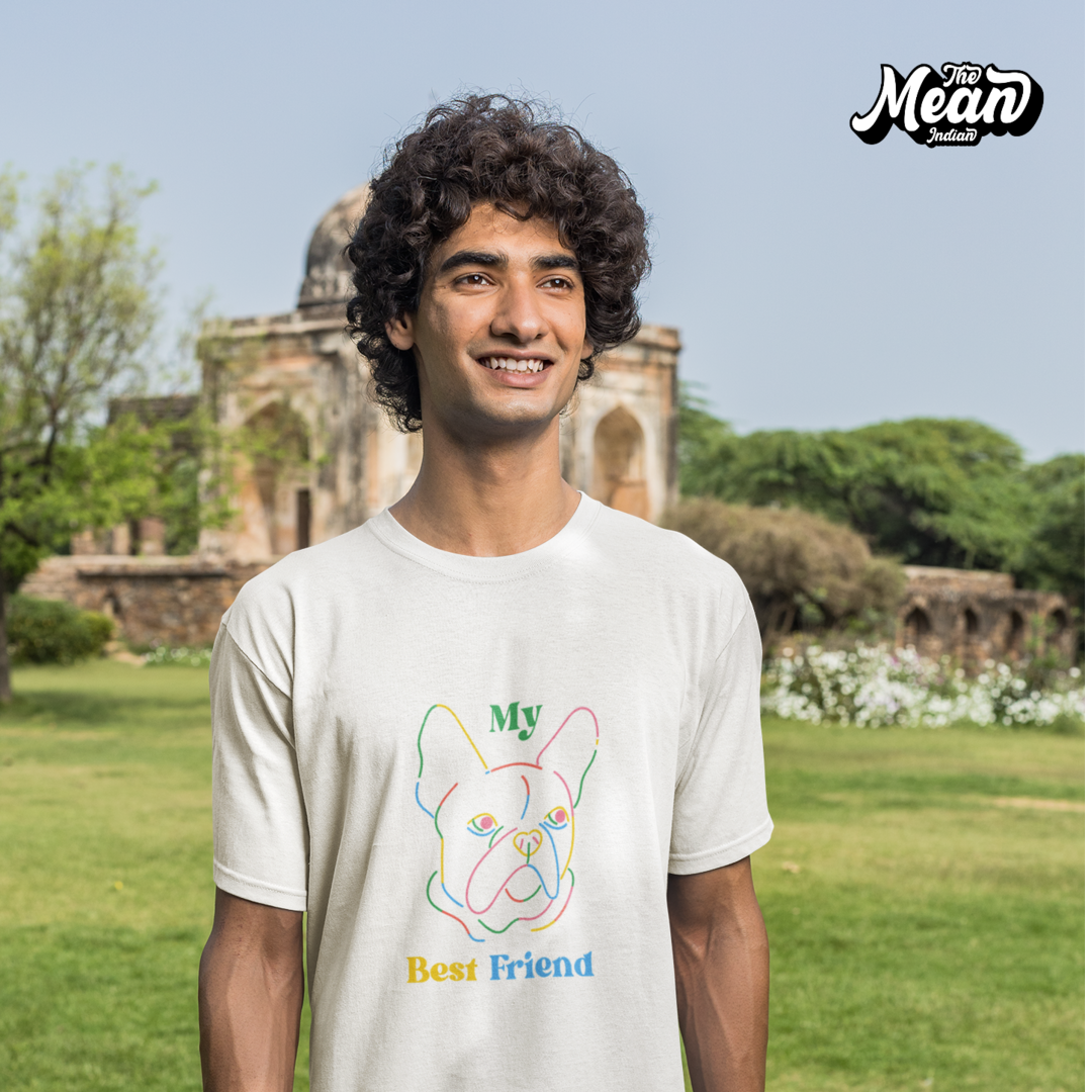 My Best Friend - Boring Men's T-shirt The Mean Indian Store