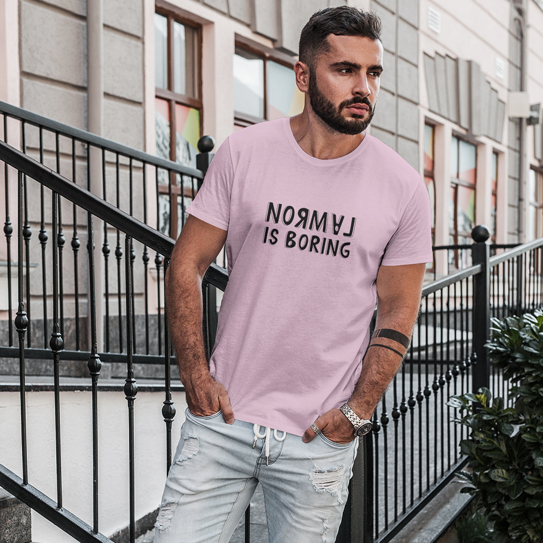 Normal is Boring - Men's T-shirt The Mean Indian Store