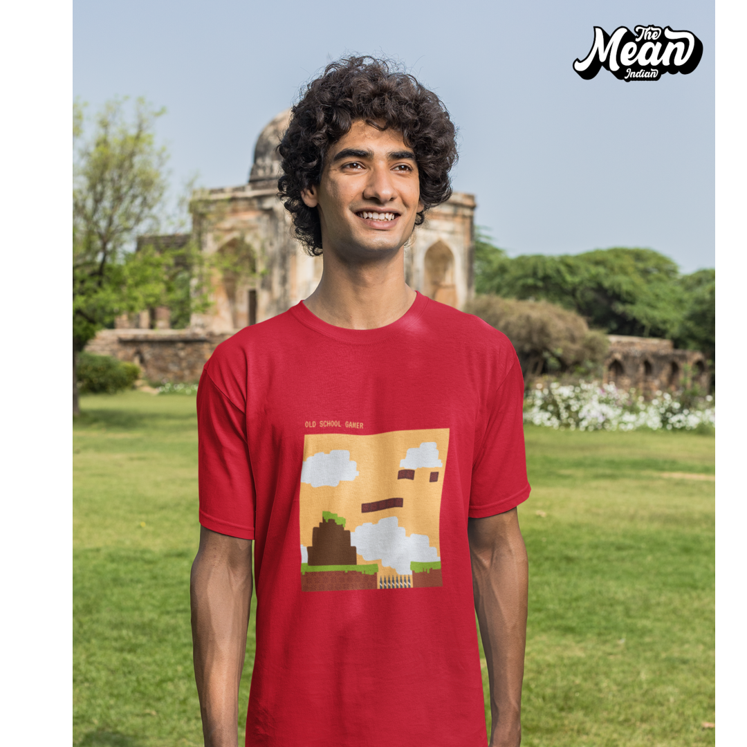 Old School Gamer - Boring Men's T-shirt The Mean Indian Store