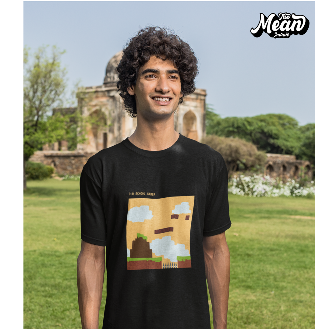 Old School Gamer - Boring Men's T-shirt The Mean Indian Store