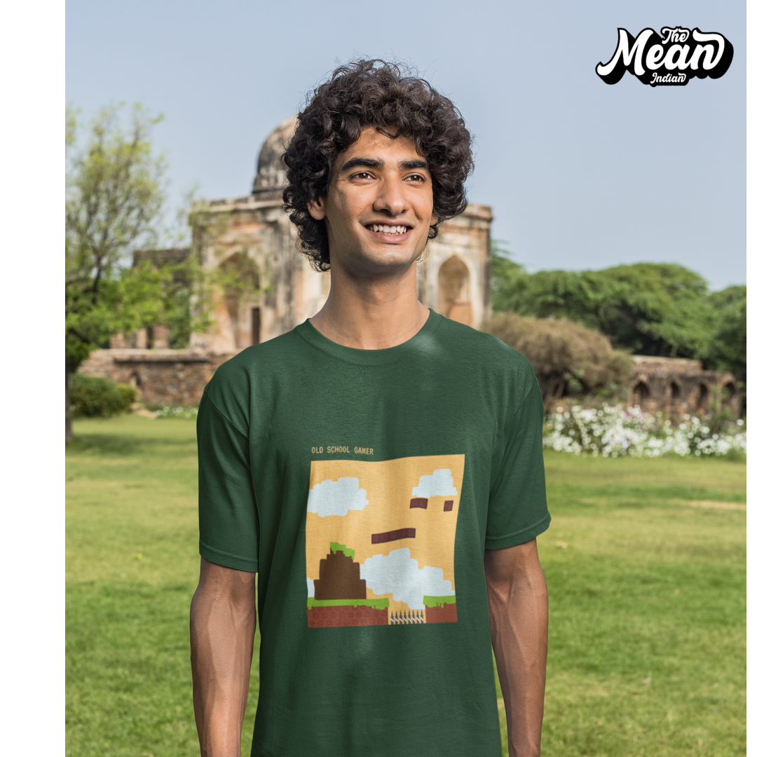 Old School Gamer - Boring Men's T-shirt The Mean Indian Store