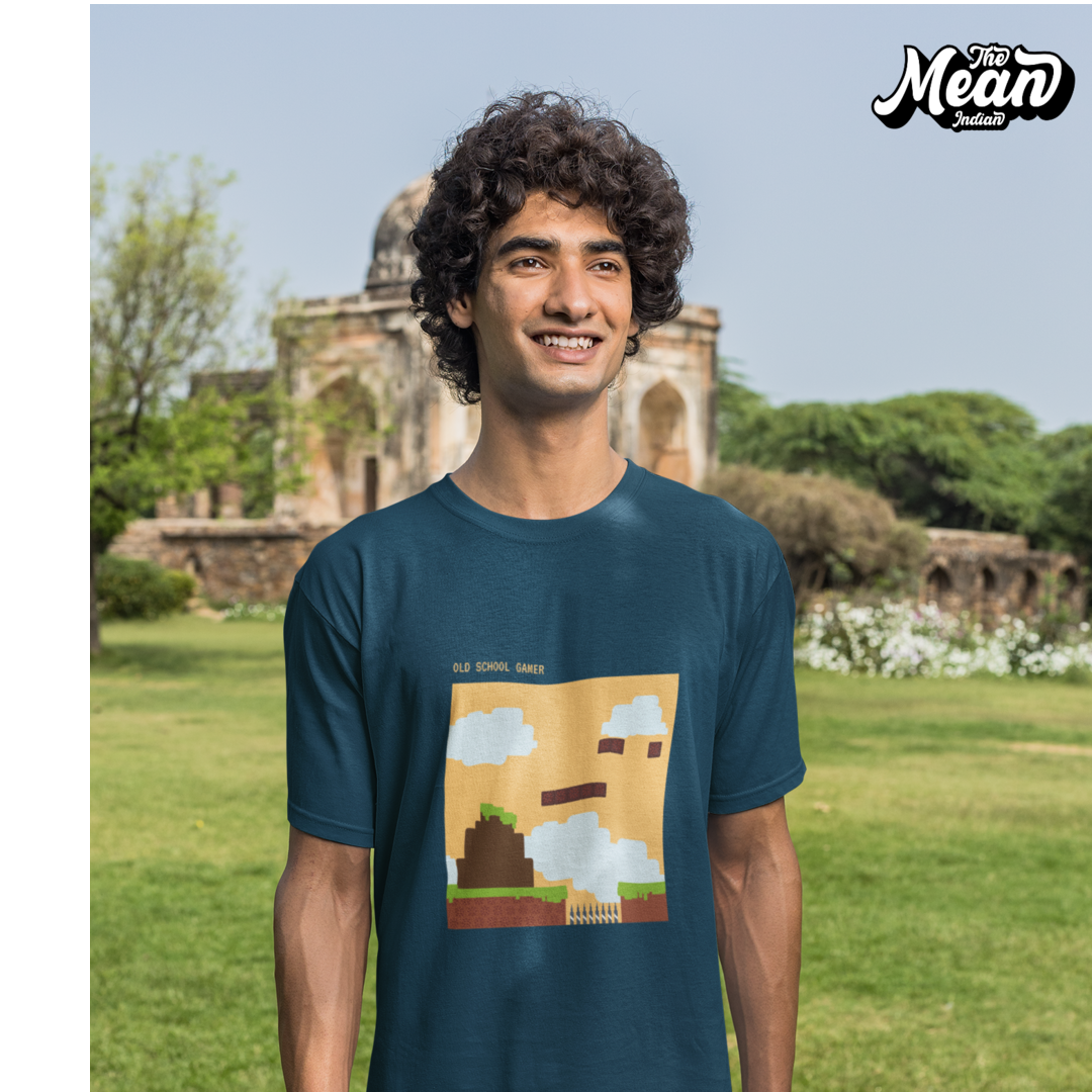 Old School Gamer - Boring Men's T-shirt The Mean Indian Store