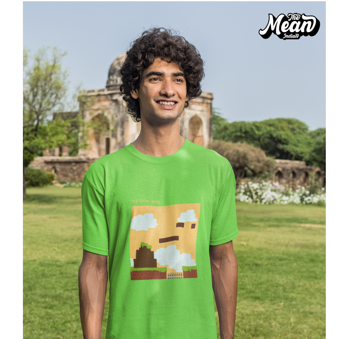 Old School Gamer - Boring Men's T-shirt The Mean Indian Store