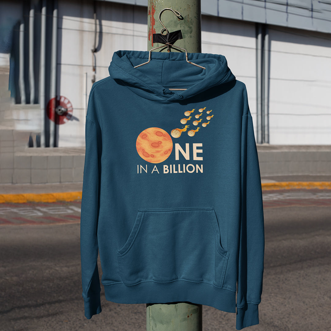 One in a Billion Men Hoodie - Main Image