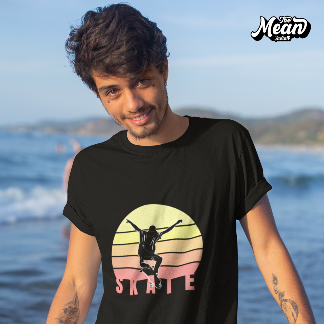 Skate - Boring Men's T-shirt The Mean Indian Store