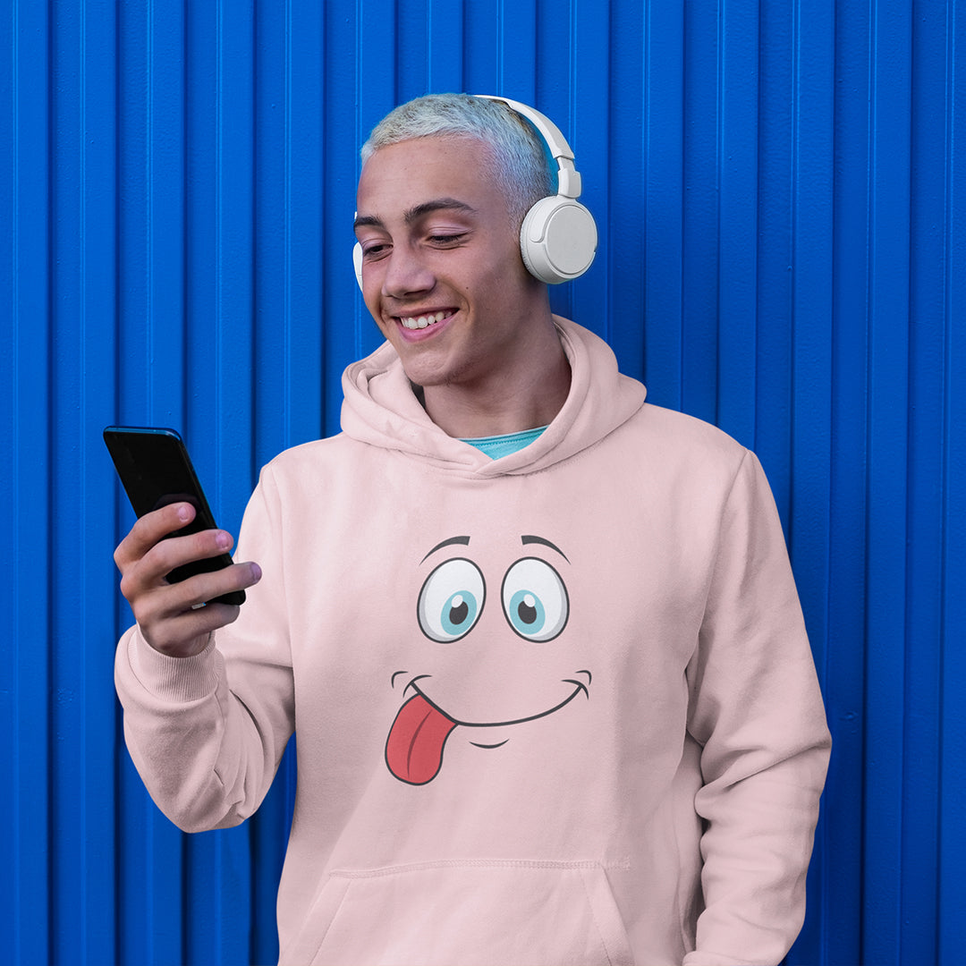 Smiley - Men Hoodie The Mean Indian Store