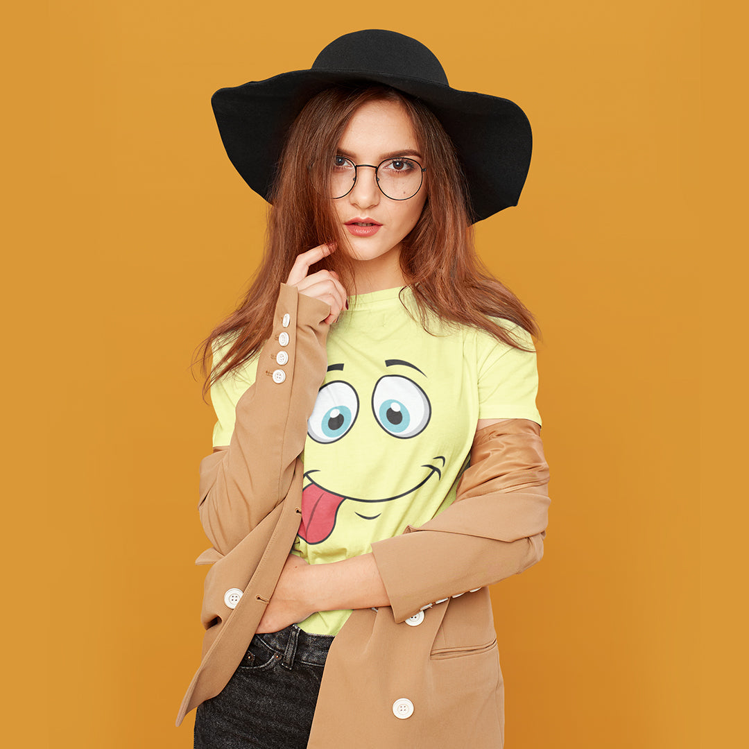 Smiley - Women T-shirt The Mean Indian Store