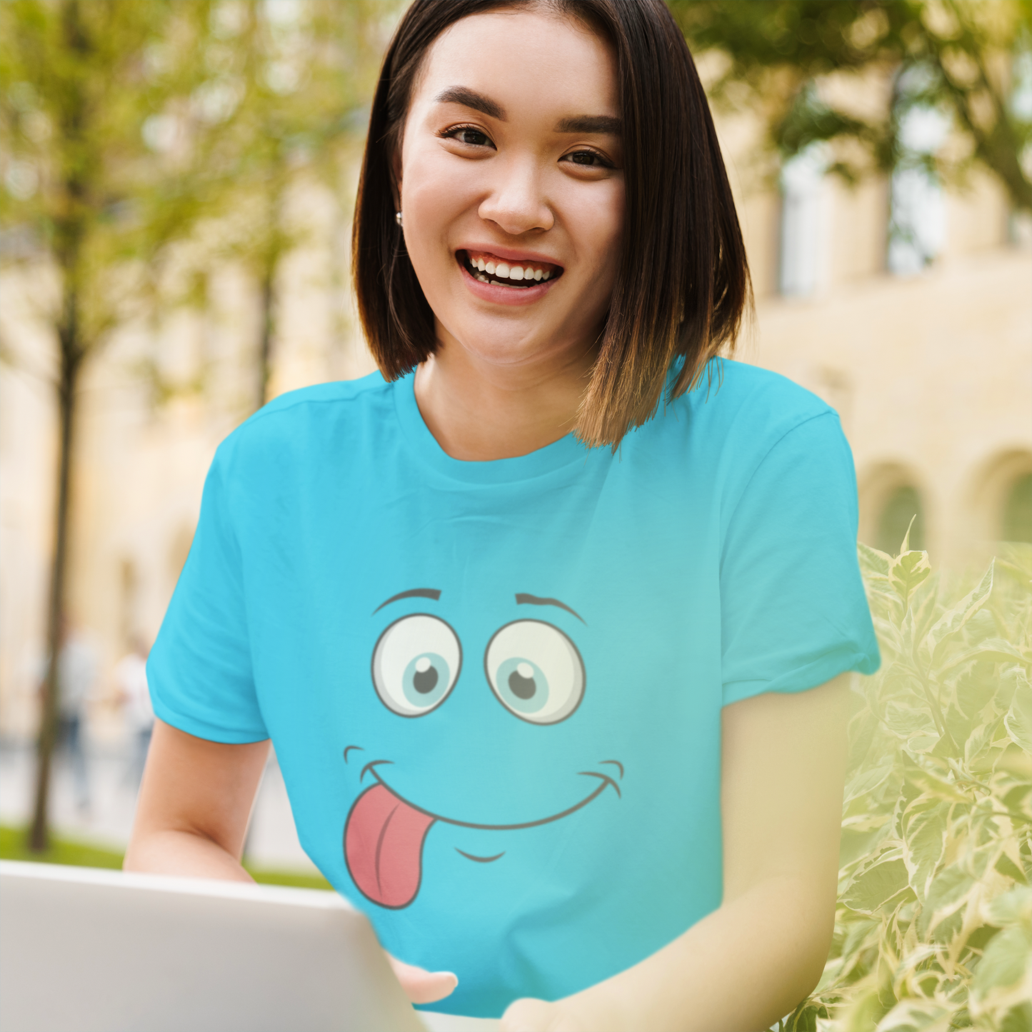 Smiley - Women T-shirt The Mean Indian Store