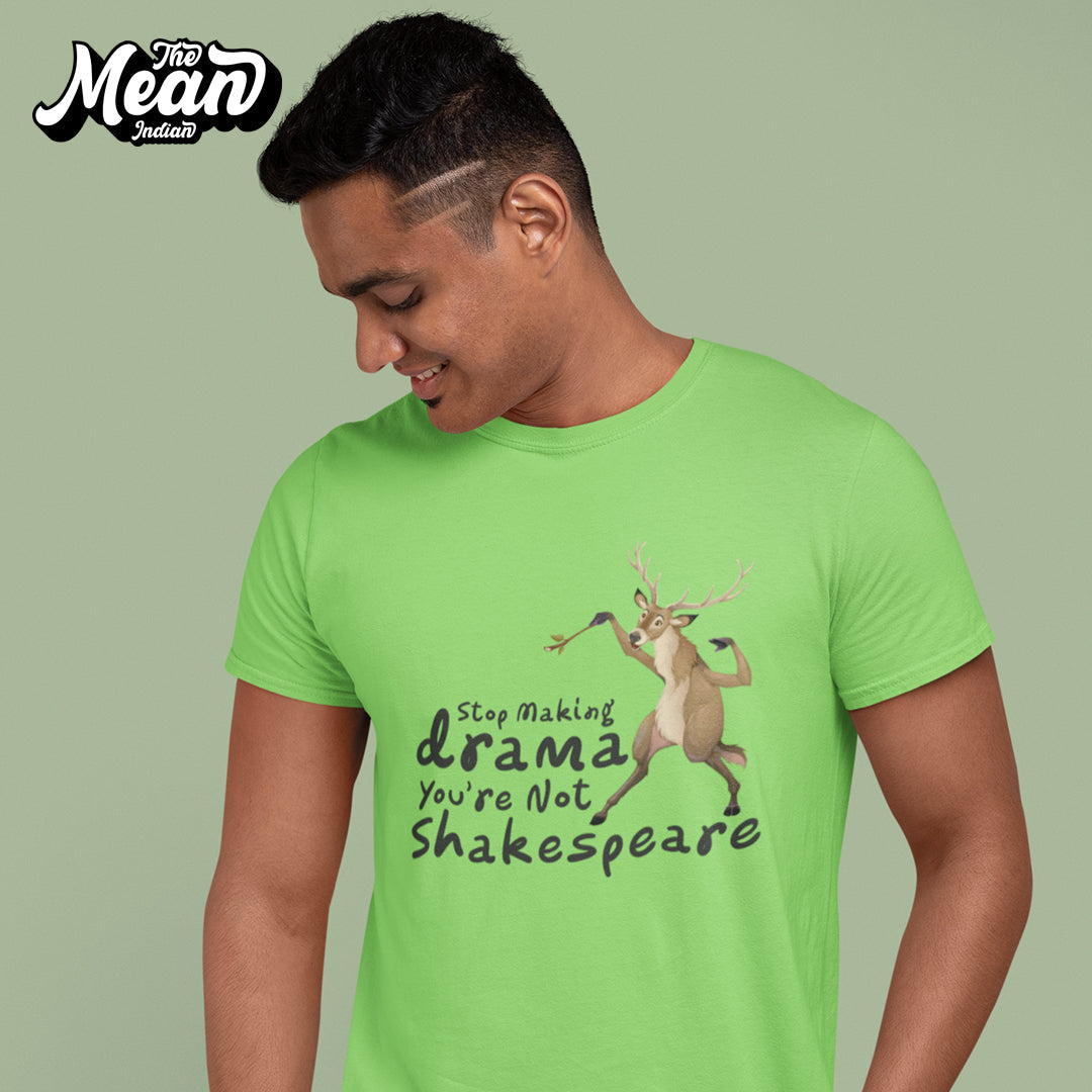 Stop Making Drama - Men's T-shirt The Mean Indian Store