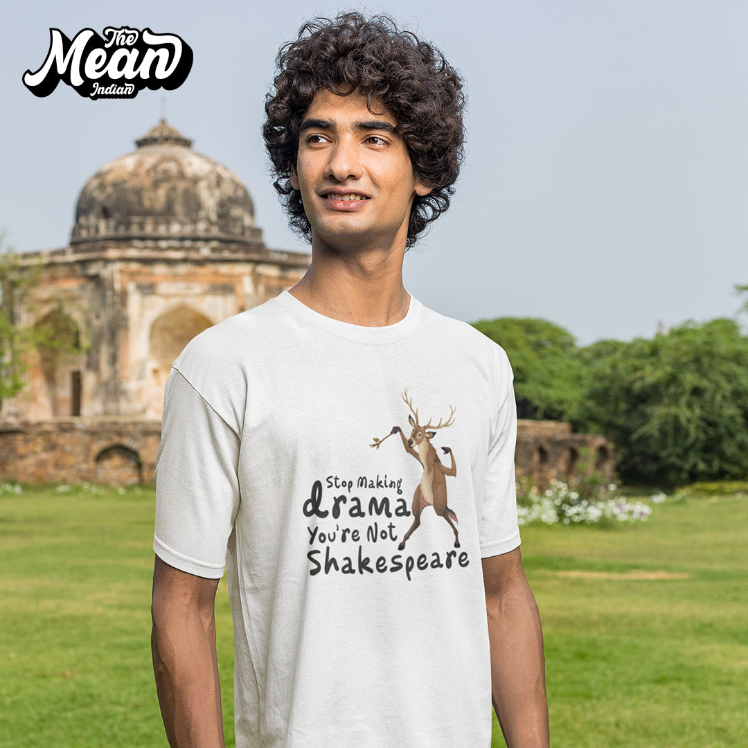 Stop Making Drama - Men's T-shirt The Mean Indian Store