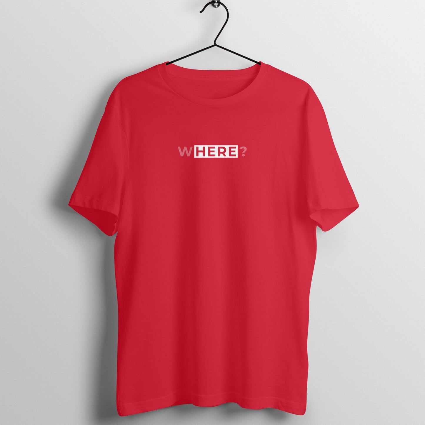 Where - Men T-shirt The Mean Indian Store