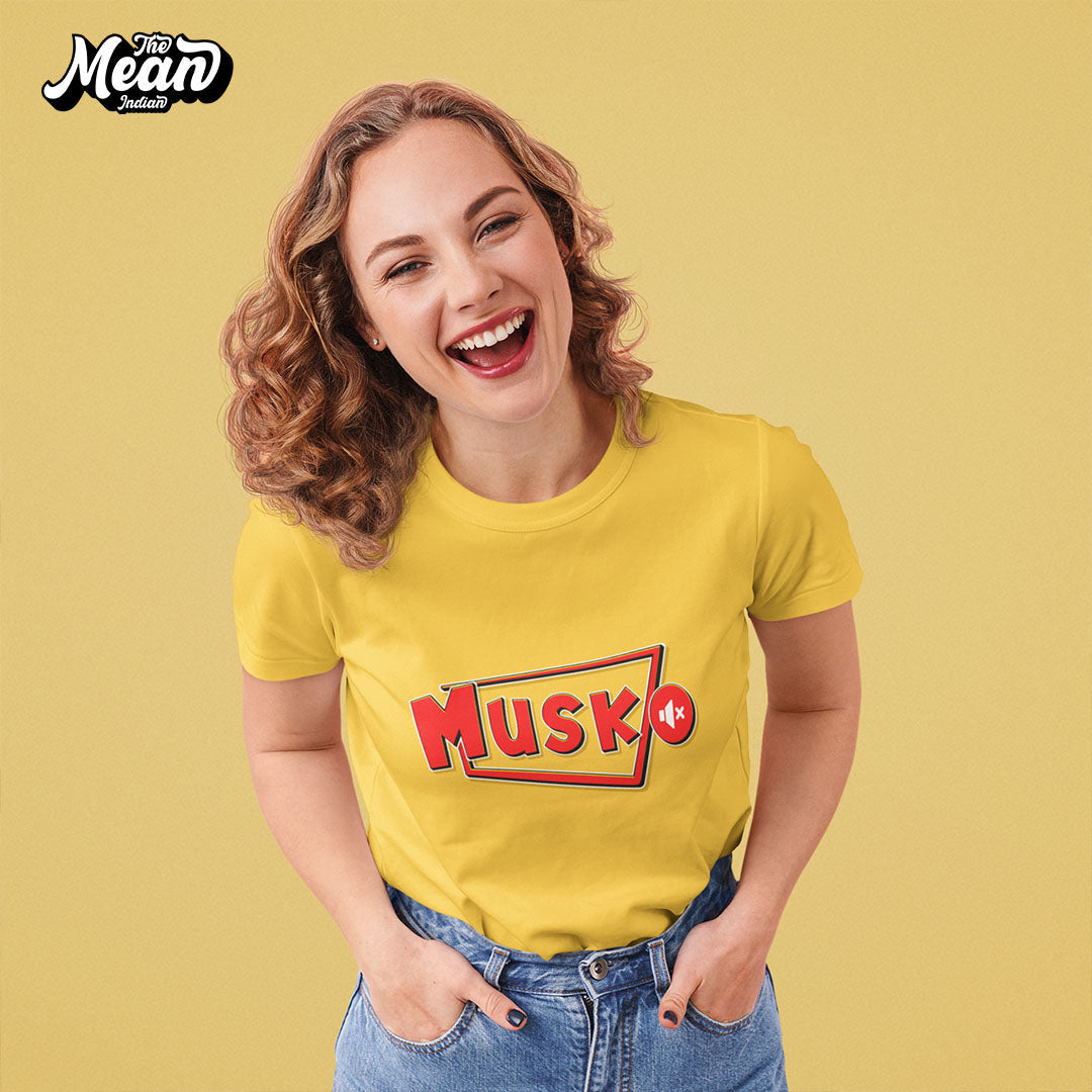 Women's Telugu - Musko T-shirt The Mean Indian Store