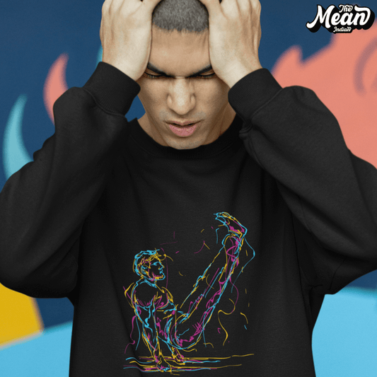 Abstract Fitness - Men's Sweatshirt The Mean Indian Store