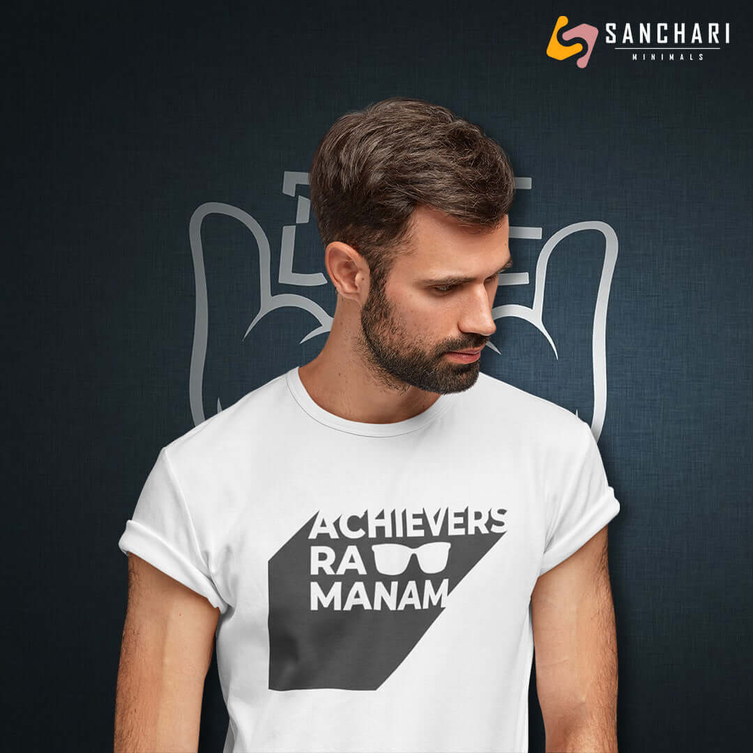 Achievers Ra Manam- Men T-shirt The Mean Indian Store