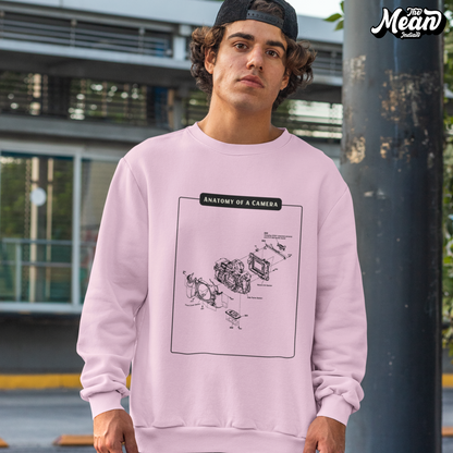 Anatomy of a Camera - Men's Sweatshirt The Mean Indian Store