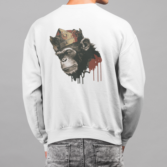 Ape King Oversized Sweatshirt The Mean Indian Store