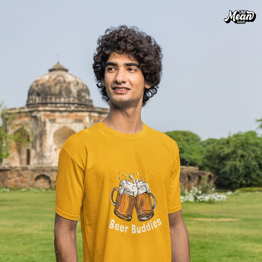 Beer Buddies - Boring Men's T-shirt The Mean Indian Store