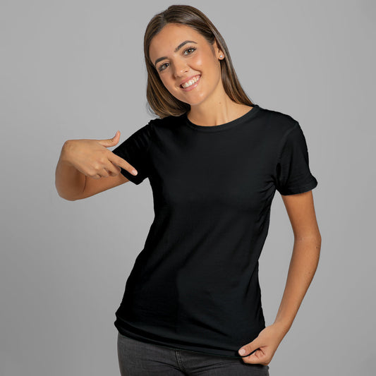 Black - Women T-shirt The Mean Indian Store