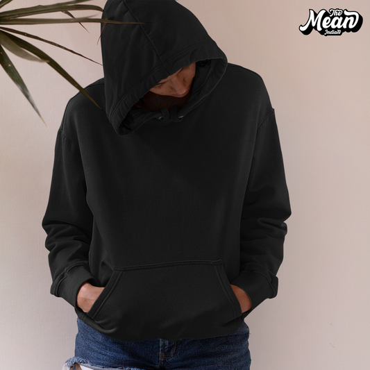 Black Women's Hoodie (Unisex) The Mean Indian Store
