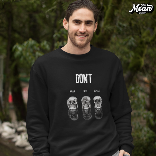 Bold Skull - Men's Sweatshirt The Mean Indian Store