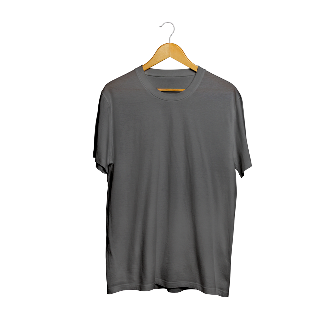 Charcoal Grey - Men T-shirt The Mean Indian Store