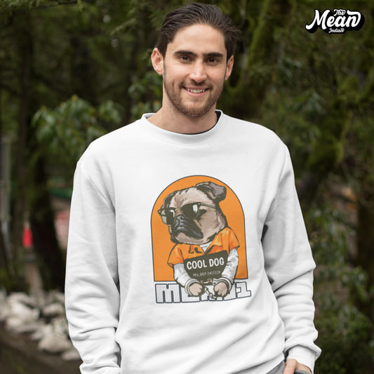 Cool Dog Men's Sweatshirt The Mean Indian Store