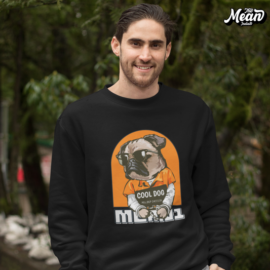Cool Dog Men's Sweatshirt The Mean Indian Store