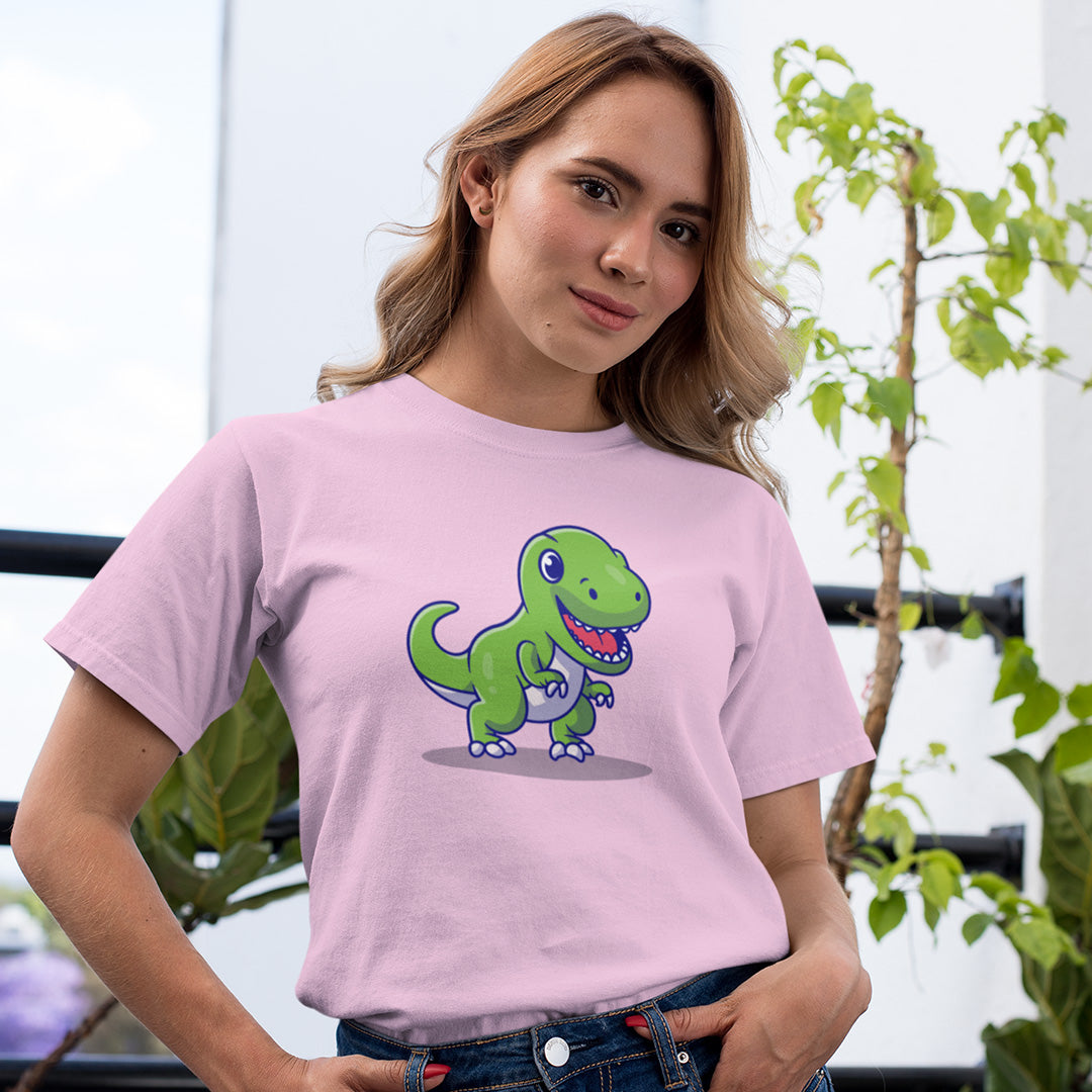 RMCMS Women Cute Dinosaur Graphic Prime Tees Ladies Nigeria