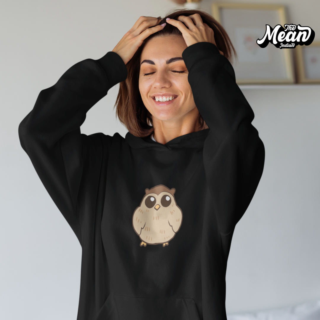 Cute Owl Women's Hoodie (Unisex) The Mean Indian Store