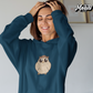 Cute Owl Women's Hoodie (Unisex) The Mean Indian Store
