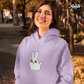 Cute Rabbit Women's Hoodie (Unisex) The Mean Indian Store
